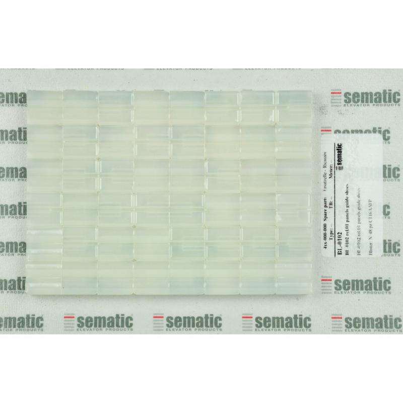 BL-0102 | 48 X PANEL'S GUIDE SHOES C116AAFP (FOR SILL WITH 10MM GROOVE) BL-0102 | 48 X PANEL'S GUIDE SHOES C116AAFP (FOR SILL WITH 10MM GROOVE)