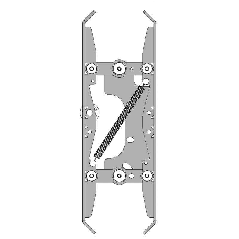 BL-B152ACDX02 | 1 X EXPANSION SKATE DOORS WITHOUT CAR DOOR LOCKING DEVICE (K2-4-6Z, K1-2-3R) BL-B152ACDX02 | 1 X EXPANSION SKATE DOORS WITHOUT CAR DOOR LOCKING DEVICE (K2-4-6Z, K1-2-3R)