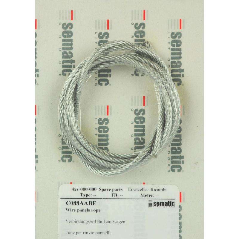 BL-C088AABF17 | 1 X CARRIAGES INTERLINK ROPE D.3MM (L=1275MM) BL-C088AABF17 | 1 X CARRIAGES INTERLINK ROPE D.3MM (L=1275MM)