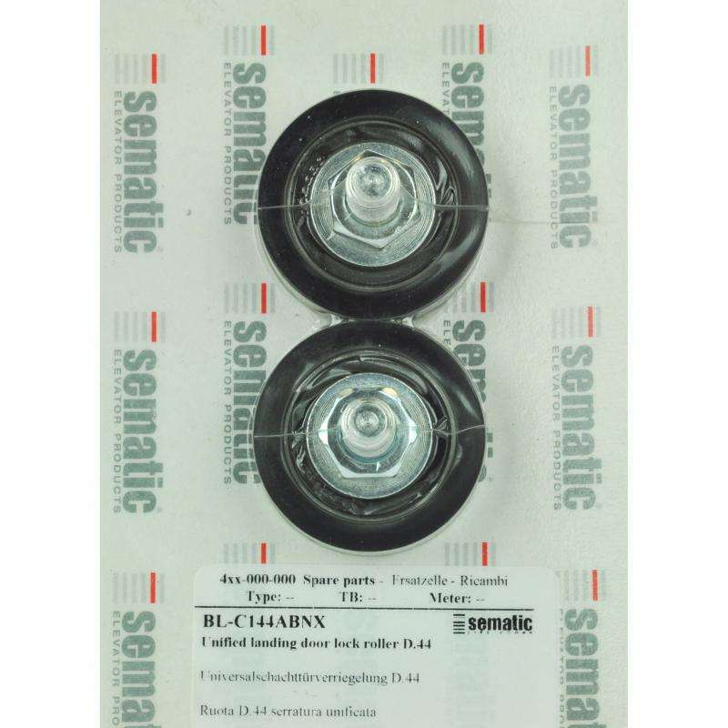 BL-C144ABNX | 2 X UNIFIED LANDING DOOR LOCK ROLLER D.44MM (EXTERNAL) BL-C144ABNX | 2 X UNIFIED LANDING DOOR LOCK ROLLER D.44MM (EXTERNAL)